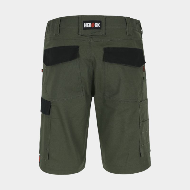 Herock Bargo Bermuda Work Shorts Khaki Workwear
